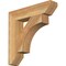 Ekena Millwork Westlake Slat Rough Sawn Bracket, Western Red Cedar, 4"W x 20"D x 20"H BKT04X20X20WTL06RWR - alternate 1